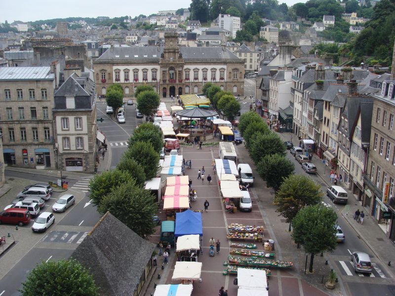 Marché du samedi à Morlaix